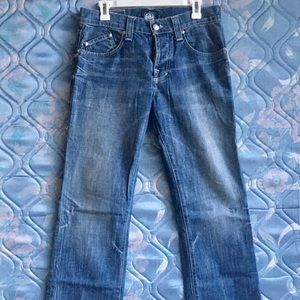 Rock & Republic Straight Dark Blue Jeans